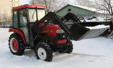 Фронтальный погрузчик на Jinma