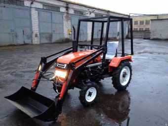 Фронтальный погрузчик для минитракторов Уралец