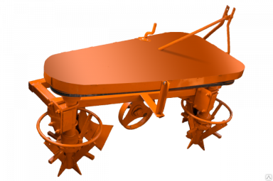 Роторный плуг для минитрактора